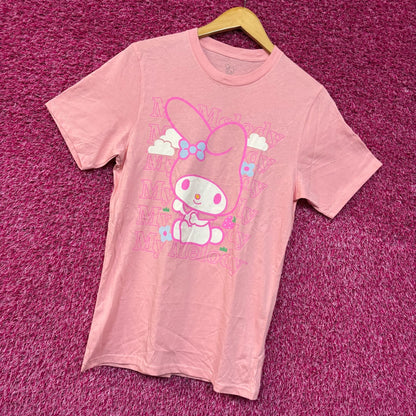 My Melody Kawaii Strawberry Fields Forever Sanrio T-Shirt Extra Small