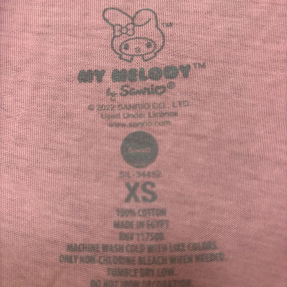 My Melody Kawaii Strawberry Fields Forever Sanrio T-Shirt Extra Small