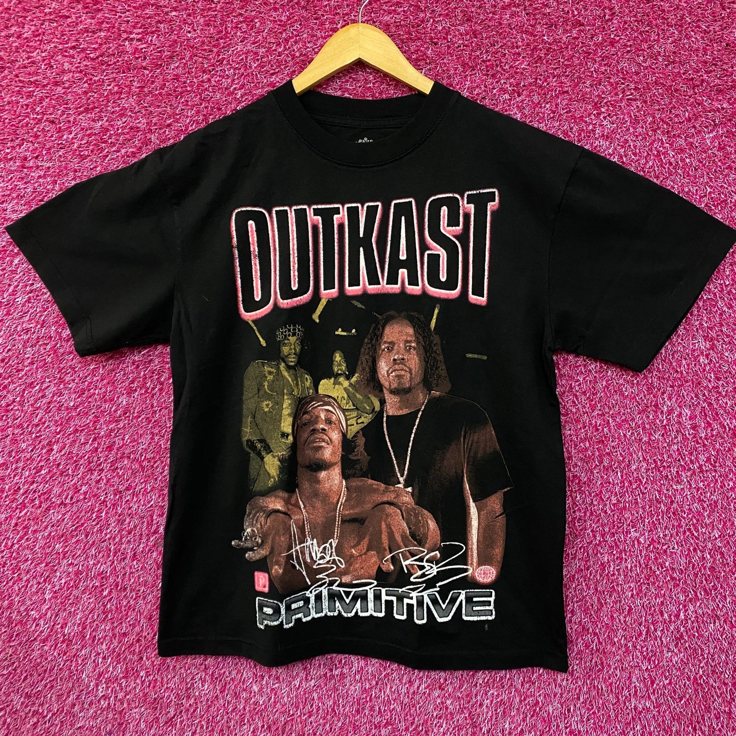 Primitive x Outkast Andre 30000 & Big Boi Hip-Hop T-Shirt medium