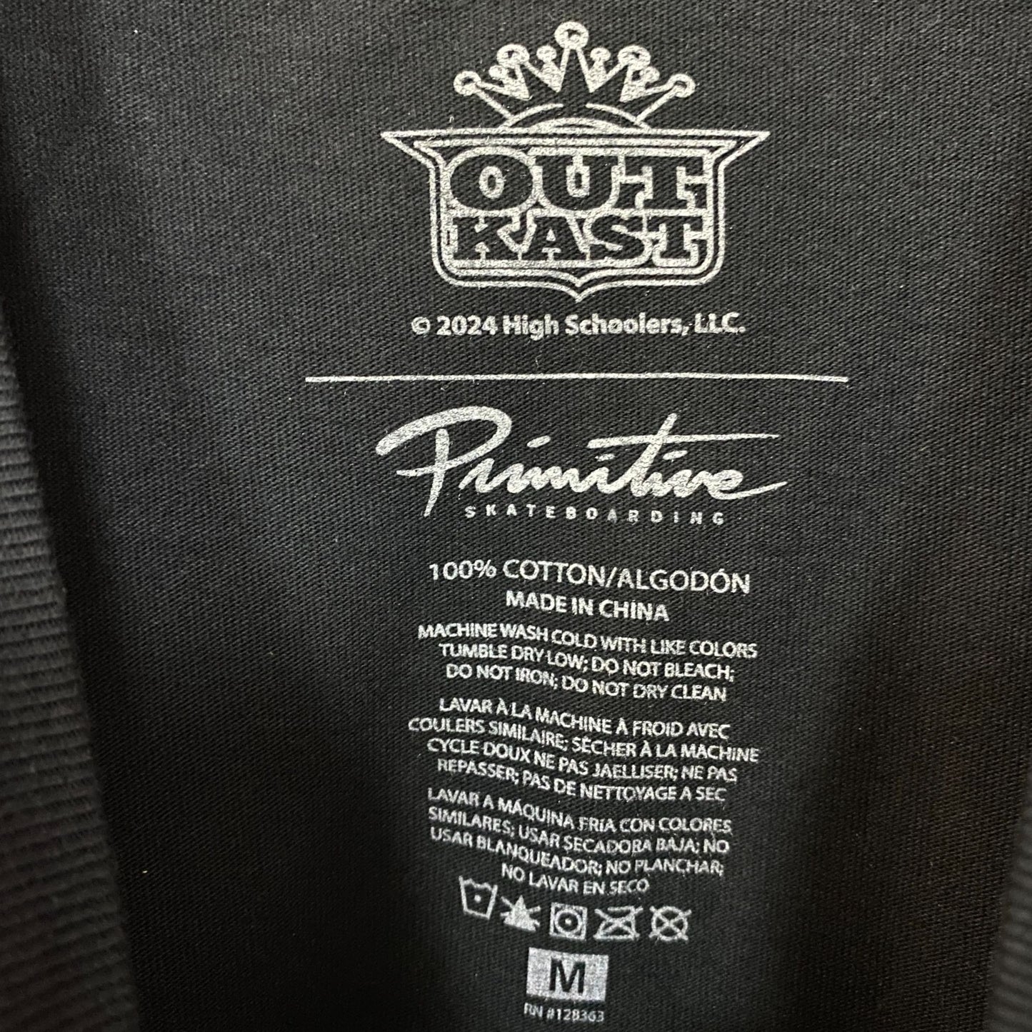 Primitive x Outkast Andre 30000 & Big Boi Hip-Hop T-Shirt medium
