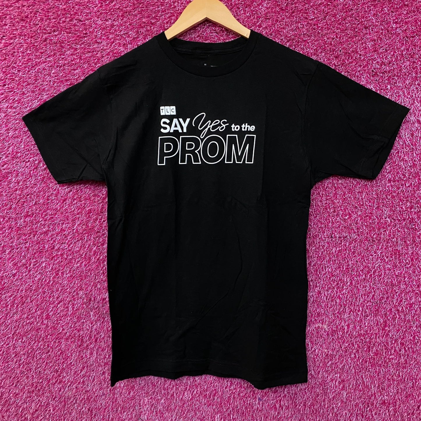 TLC "Say Yes to the Prom" Promotional Graphic T-Shirt Medium