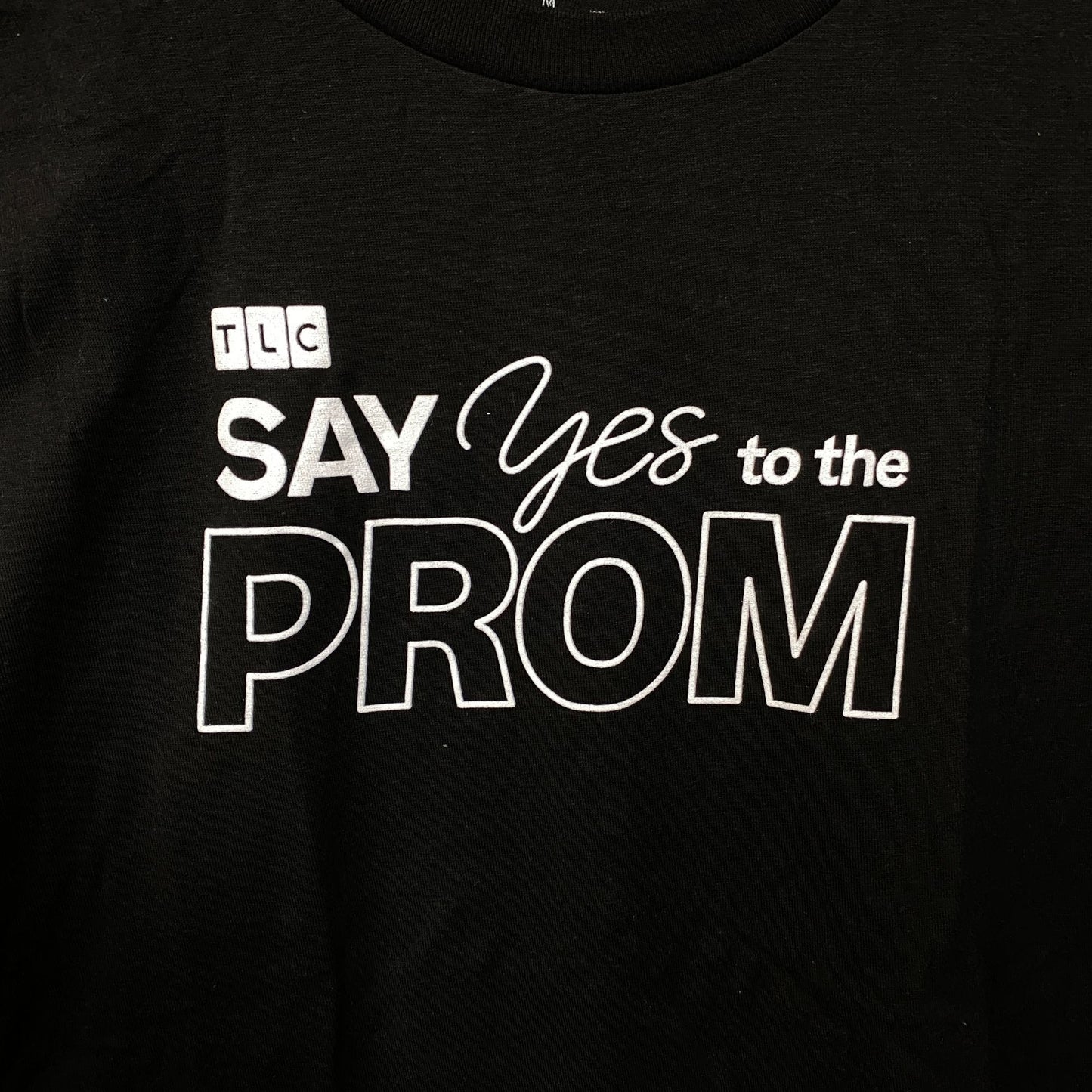 TLC "Say Yes to the Prom" Promotional Graphic T-Shirt Medium