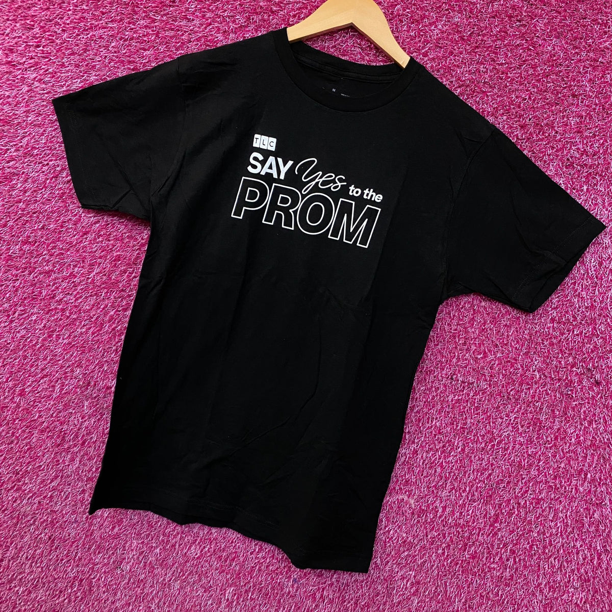 TLC "Say Yes to the Prom" Promotional Graphic T-Shirt Medium