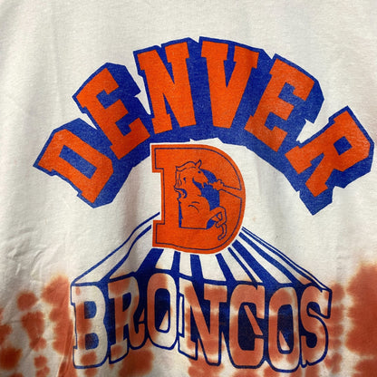 NFL AFC West Denver Broncos Tie-Dye long Sleeve Shirt 2XL