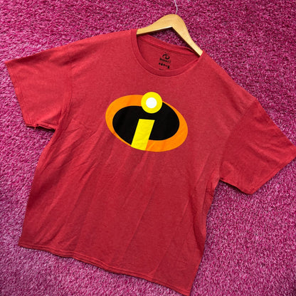 Pixar The incredibles Logo Tshirt size XL