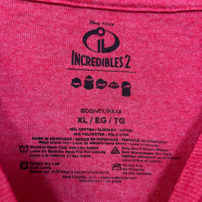Pixar The incredibles Logo Tshirt size XL