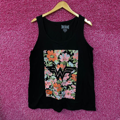 Wonder Woman Flower Tank Top Plus size 1