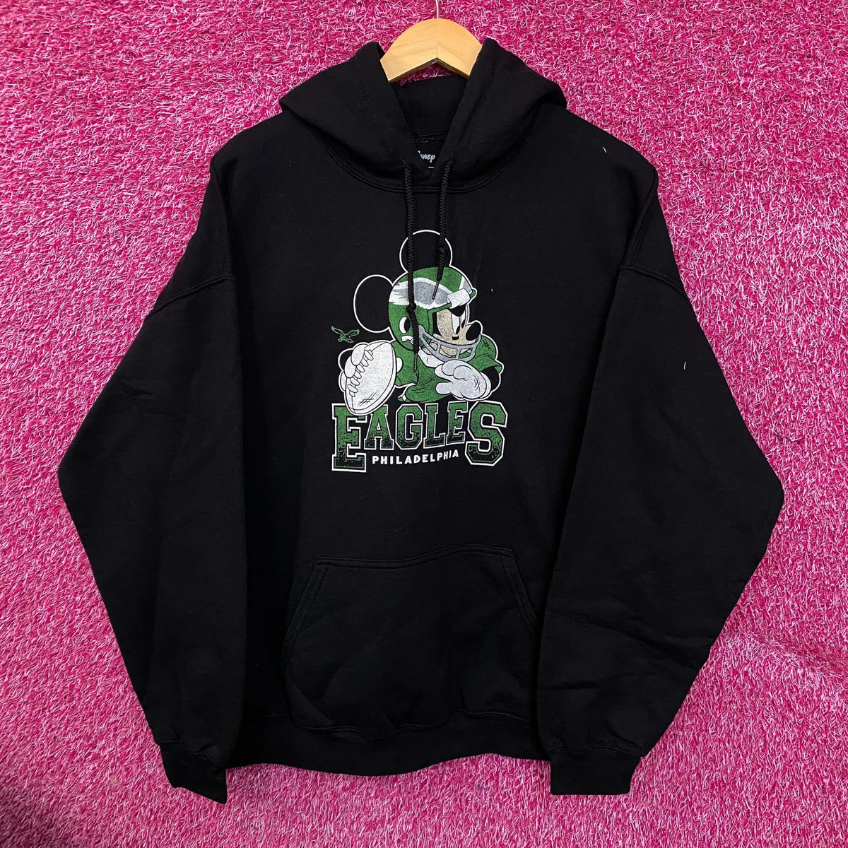 Junk Food X Mickey Mouse Philadelphia Eagles hoodie size Large