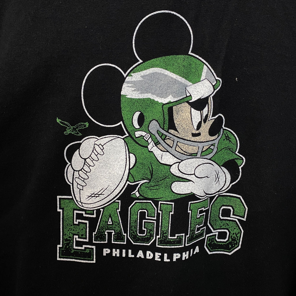 Junk Food X Mickey Mouse Philadelphia Eagles hoodie size Large