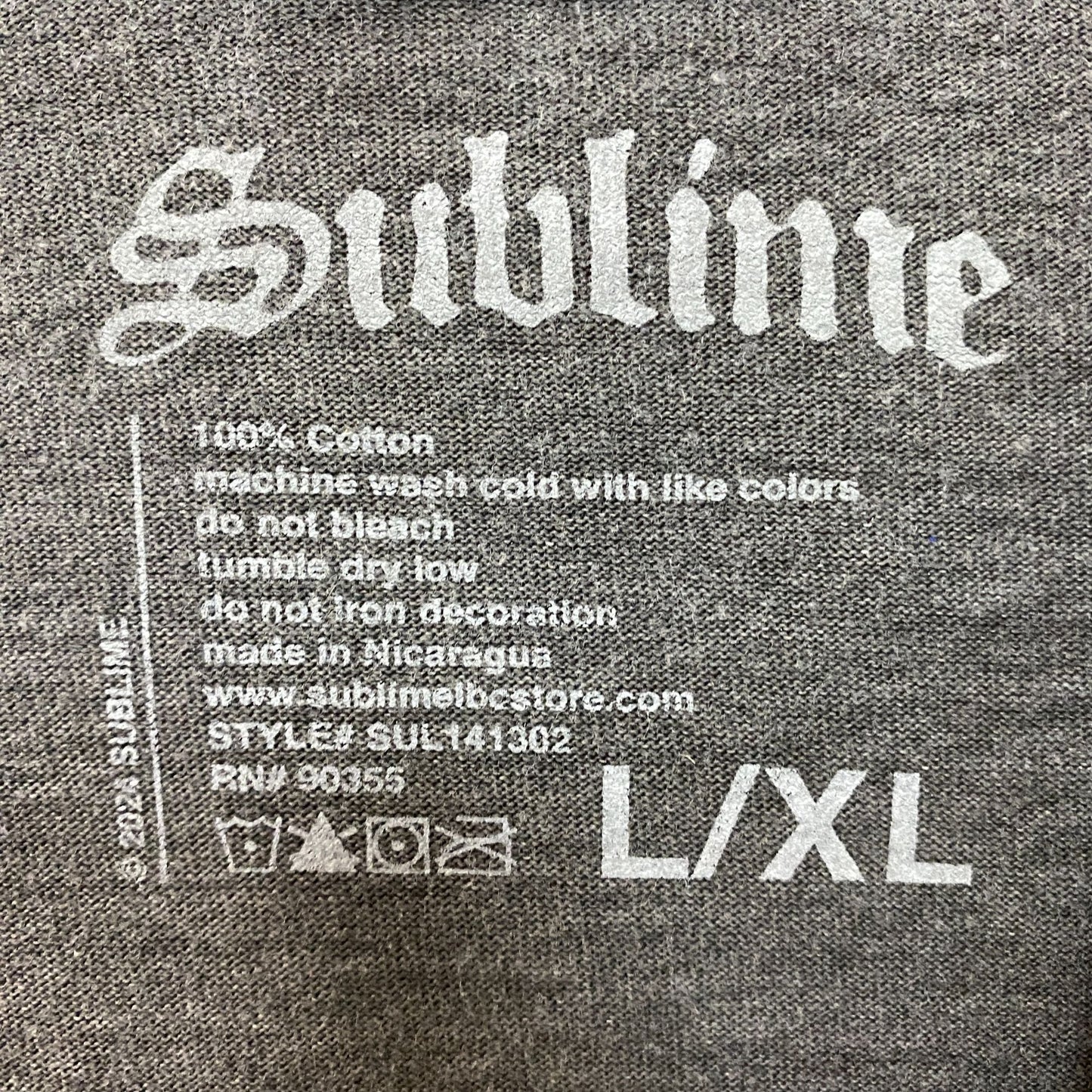 Sublime 40 Oz. To Freedom Sun Logo T-Shirt L/XL