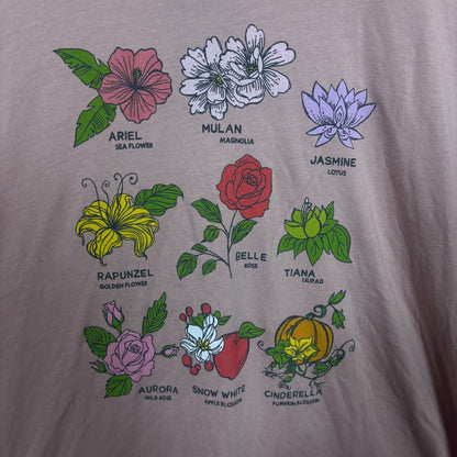 Disney Princess Flower women’s plus size T-shirt 6