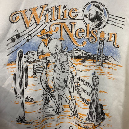 Willie Nelson Blue Skies Graphic Sweatshirt Medium