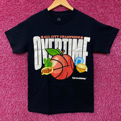 Circulate x Overtime "All City Champs" T-shirt Small