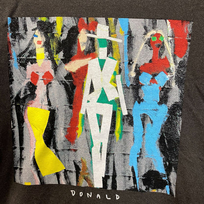 Donald Junk Food Art Womans Tshirt size Small