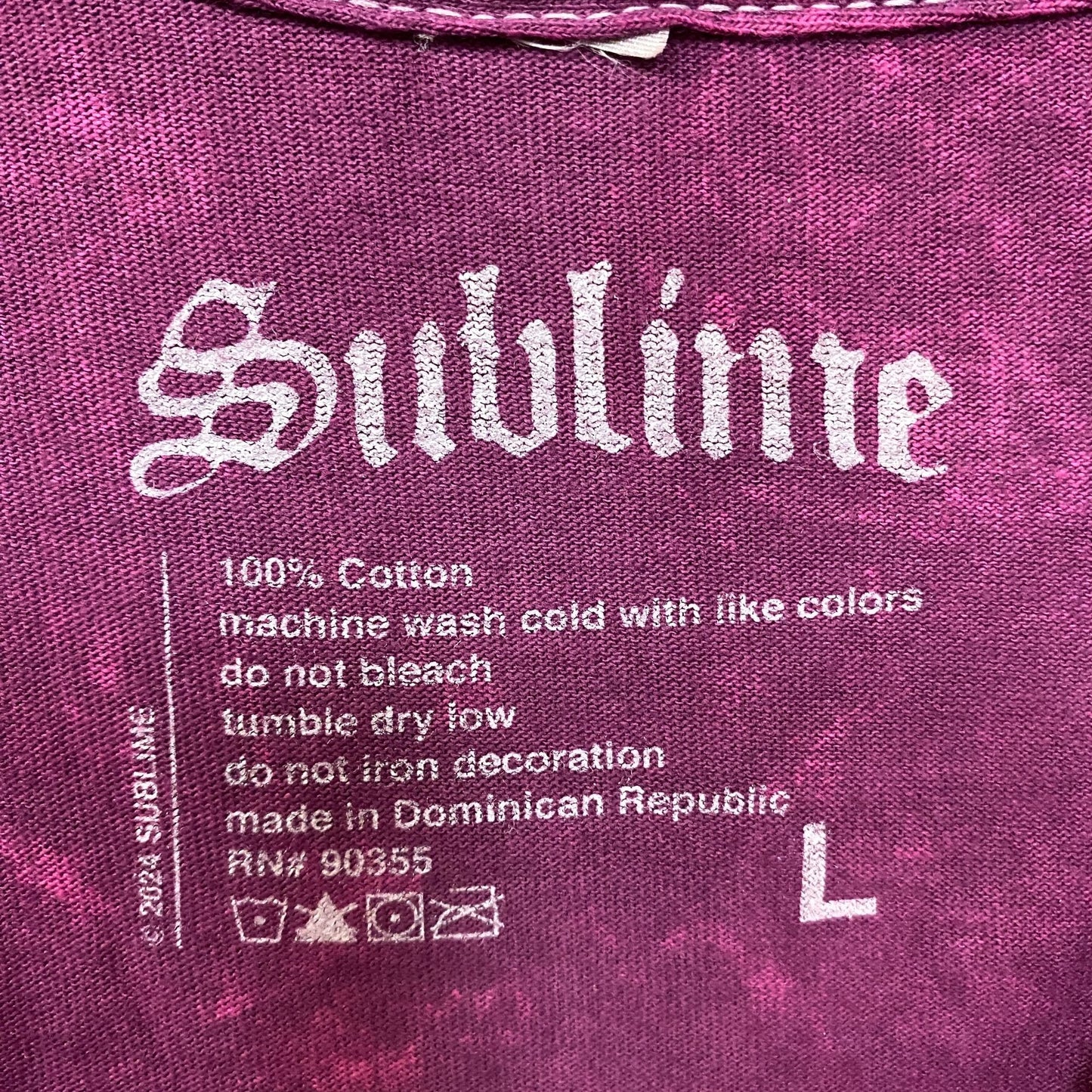 Sublime 40 Oz. To Freedom Album Sun Logo T-Shirt Large