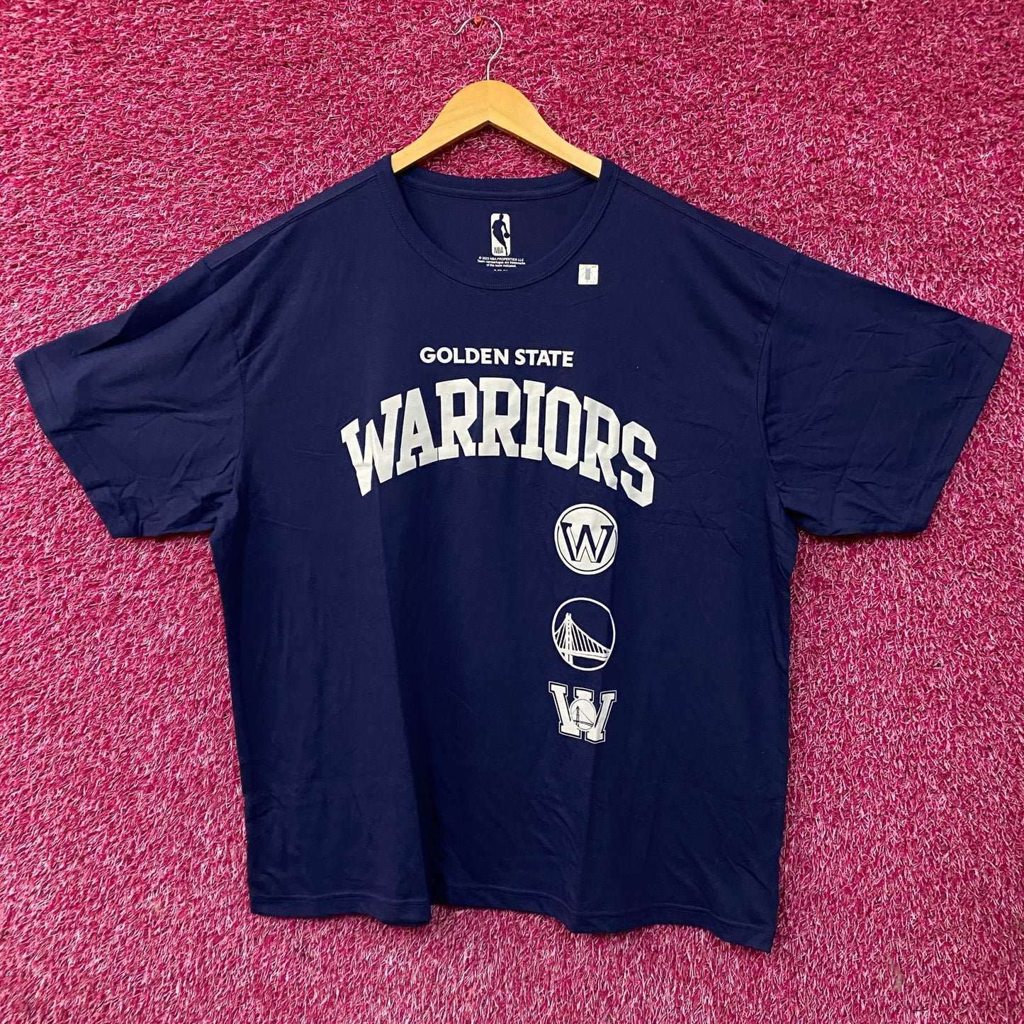 Golden State Warriors NBA Apparel Graphic Logo T-Shirt 2XL