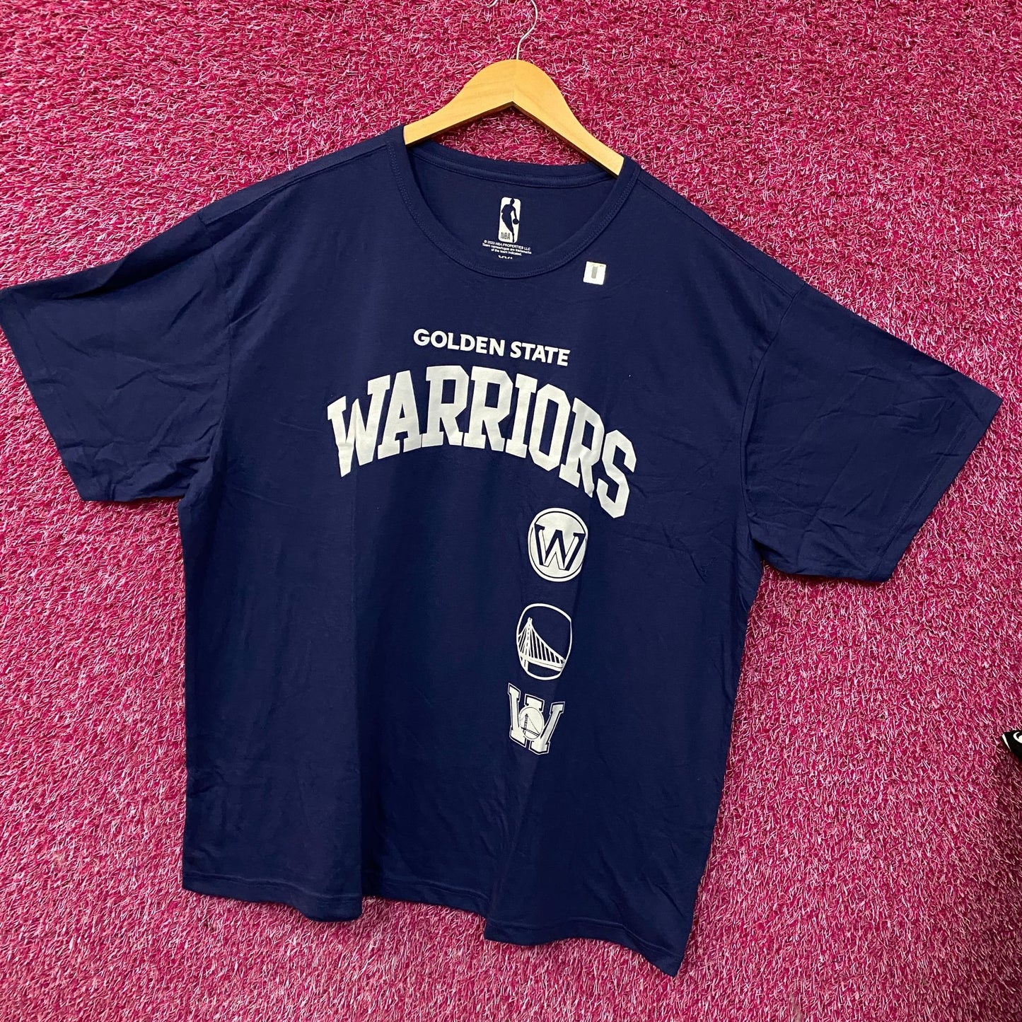 Golden State Warriors NBA Apparel Graphic Logo T-Shirt 2XL
