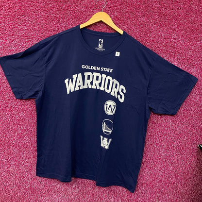 Golden State Warriors NBA Apparel Graphic Logo T-Shirt 2XL