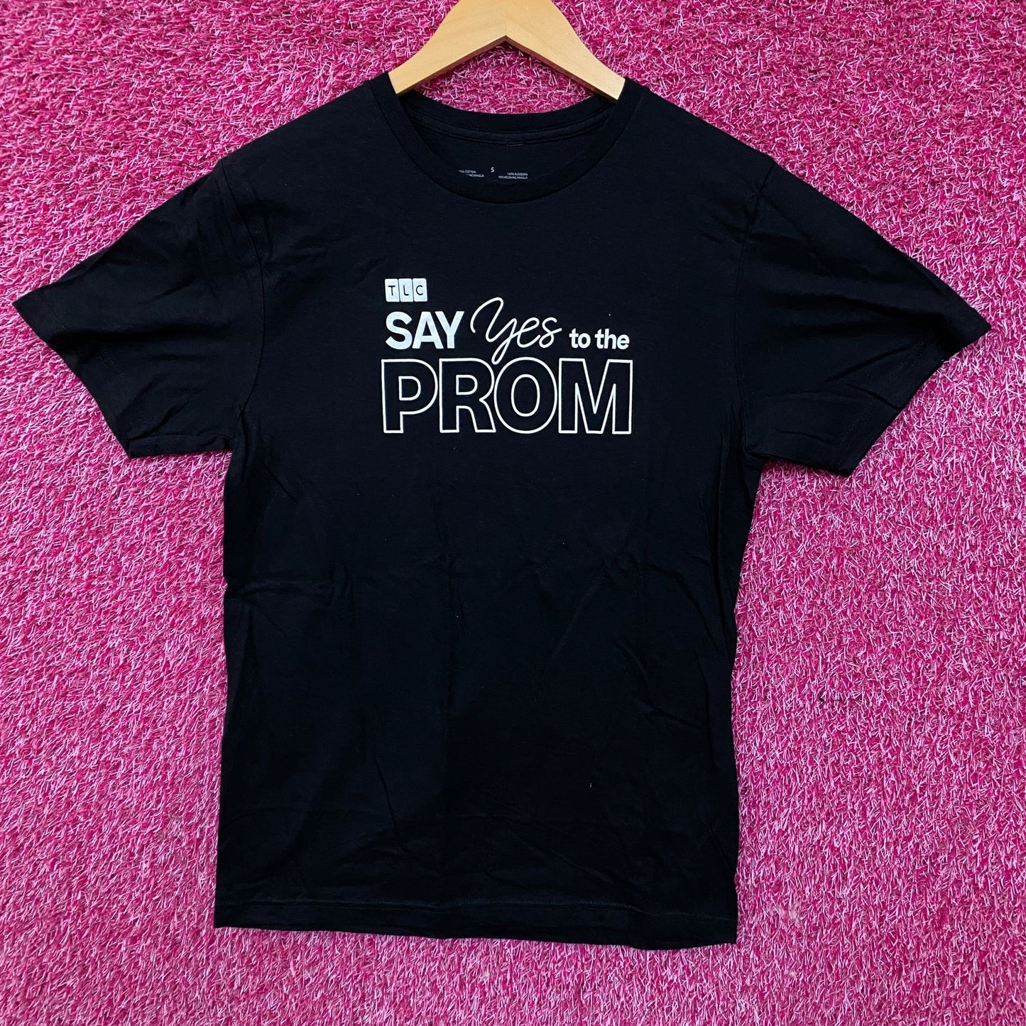 TLC "Say Yes to the Prom" Promotional Graphic T-Shirt Small