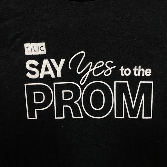 TLC "Say Yes to the Prom" Promotional Graphic T-Shirt Small
