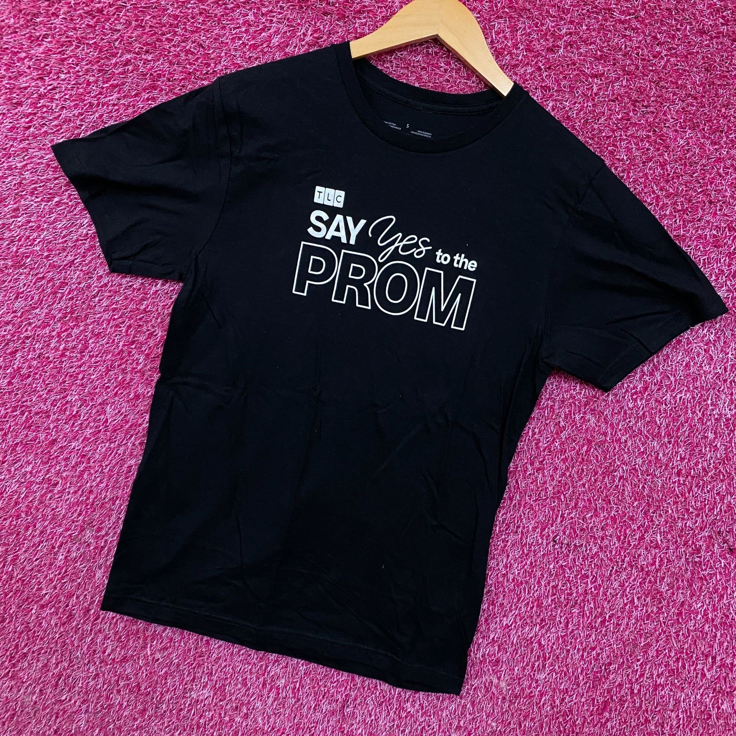 TLC "Say Yes to the Prom" Promotional Graphic T-Shirt Small