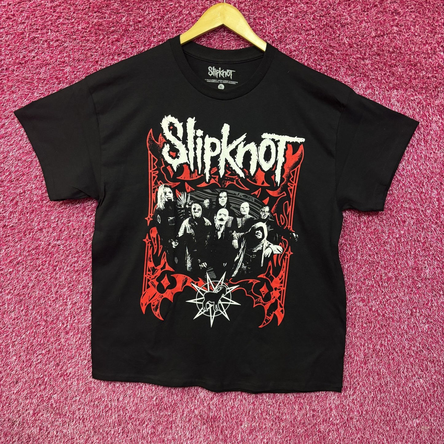 Slipknot Star Crest Black T-Shirt XL
