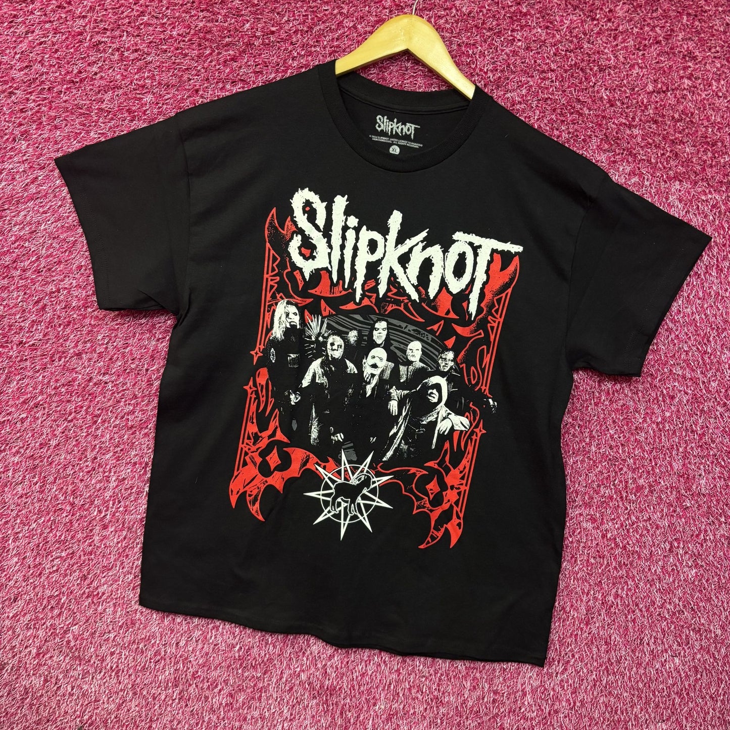 Slipknot Star Crest Black T-Shirt XL
