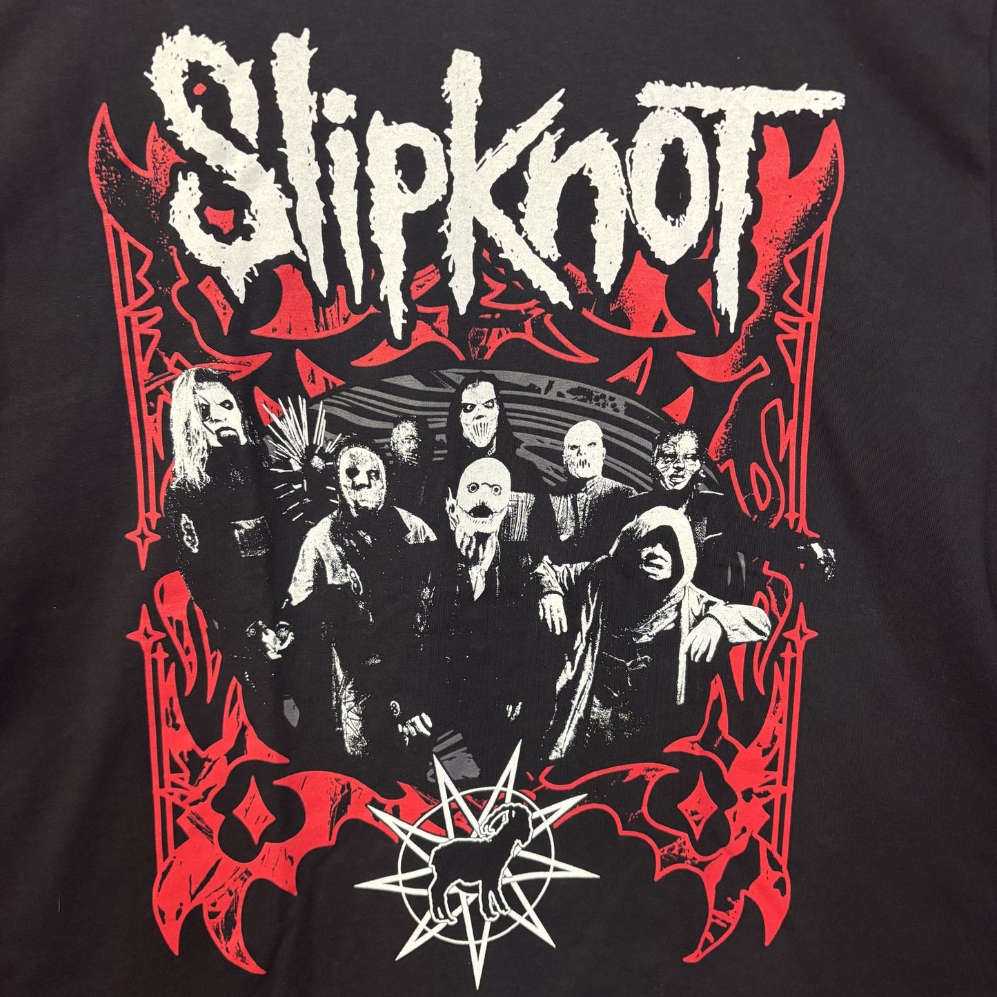 Slipknot Star Crest Black T-Shirt XL