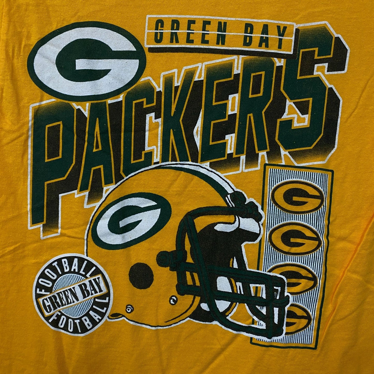 Junk Food Clothing NFL Green Bay Packers Checkdown Flea Market Tee XS