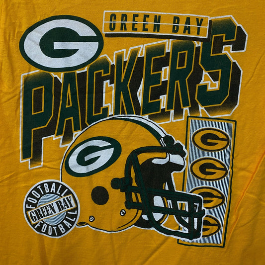 Junk Food Clothing NFL Green Bay Packers Checkdown Flea Market Tee XS