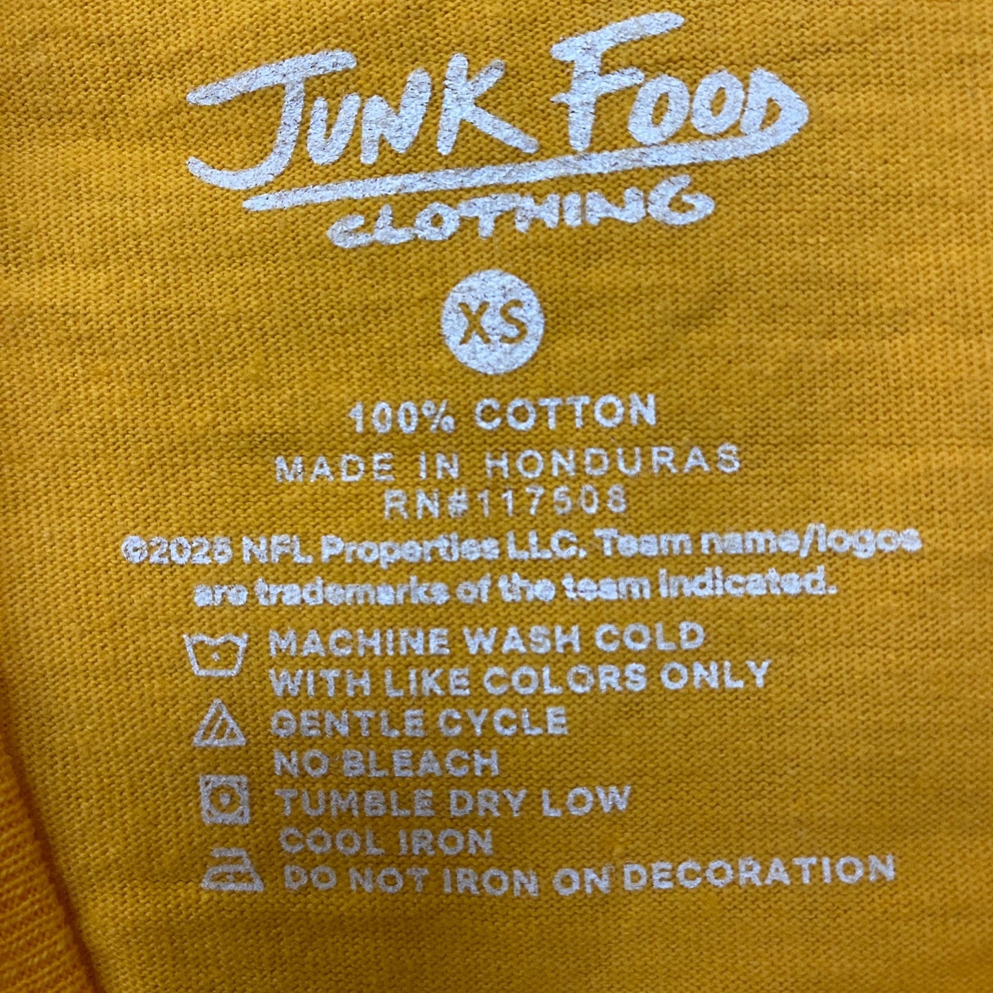 Junk Food Clothing NFL Green Bay Packers Checkdown Flea Market Tee XS