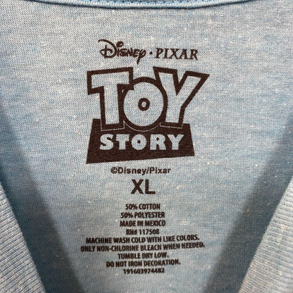 Disney Pixar Toy Story Group Portrait Blue T-Shirt XL
