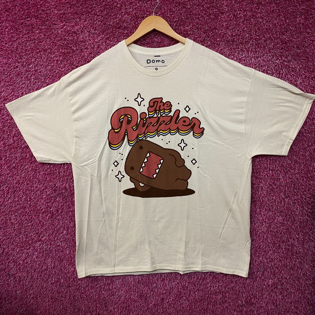 Domo "The Rizzler" Domo-Kun Graphic T-Shirt XL