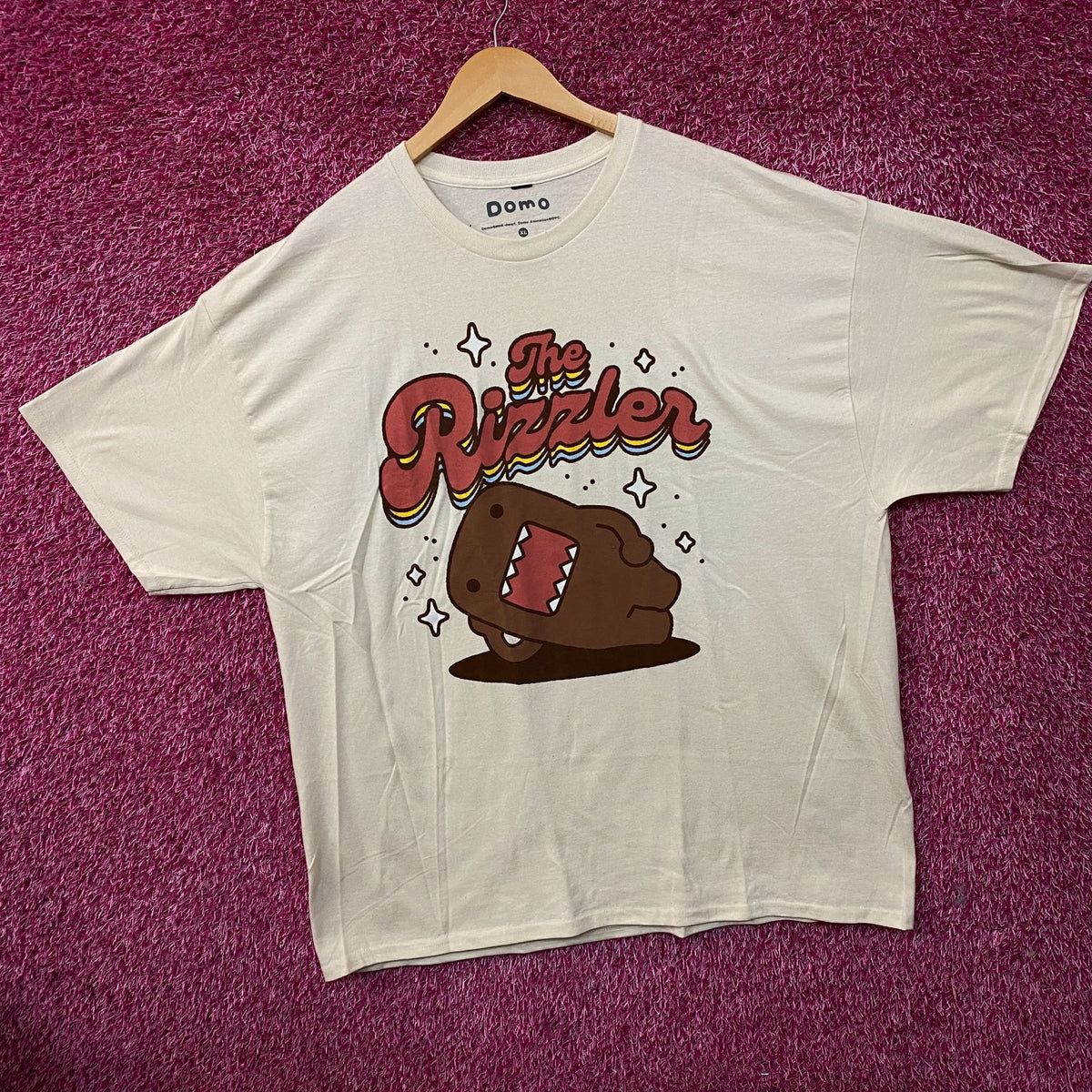 Domo "The Rizzler" Domo-Kun Graphic T-Shirt XL
