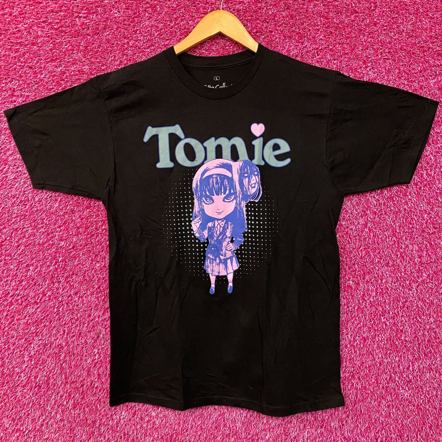 Junji Ito Tomie Chibi Tonal Horror Manga T-shirt Large