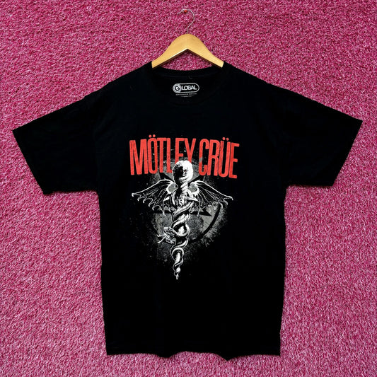 Motley Crue Dr Feel Good Album Cover Art Heavy Metal Tee L