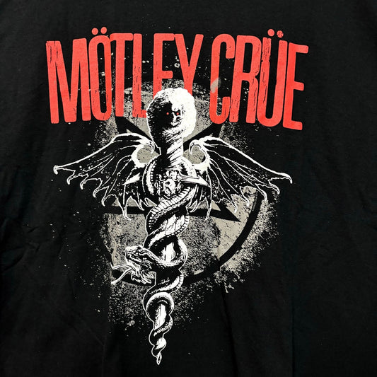 Motley Crue Dr Feel Good Album Cover Art Heavy Metal Tee L