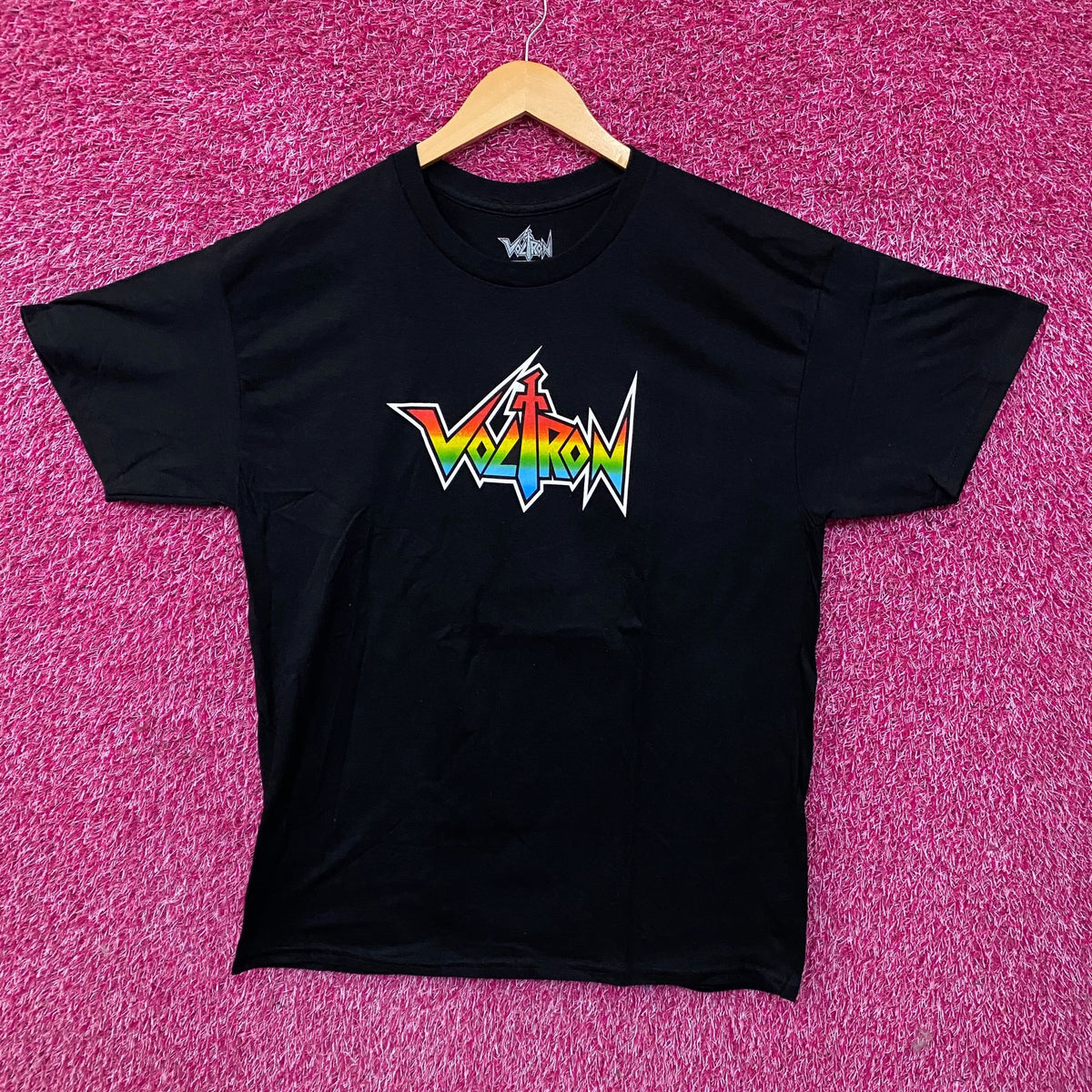 Voltron: Defender of the Universe Character Panels Retro Graphic T-Shirt Large