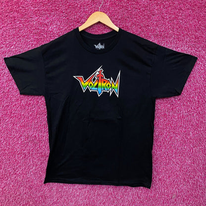Voltron: Defender of the Universe Character Panels Retro Graphic T-Shirt Large