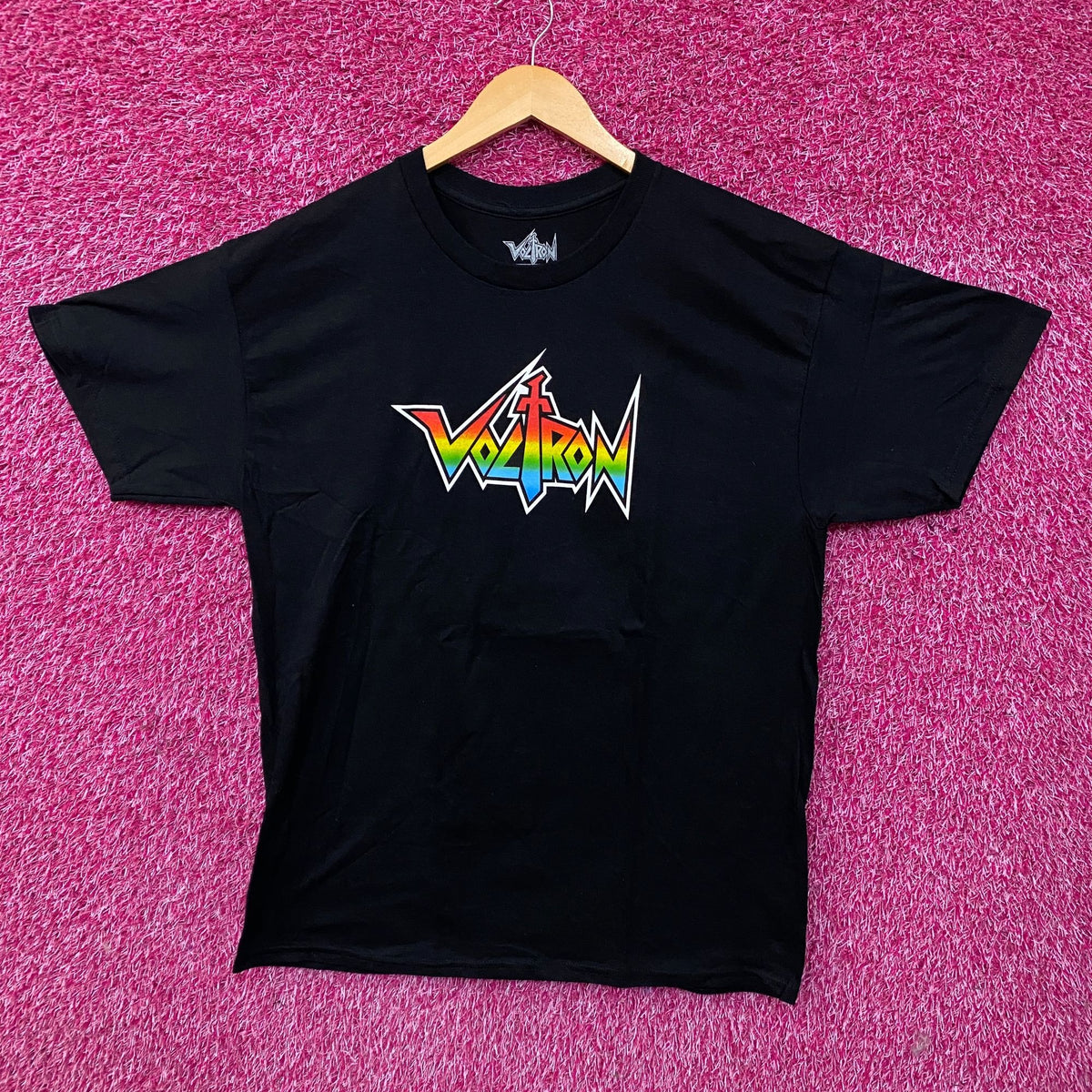 Voltron: Defender of the Universe Character Panels Retro Graphic T-Shirt Large