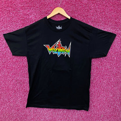 Voltron: Defender of the Universe Character Panels Retro Graphic T-Shirt Large