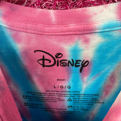 Disney Lilo & Stitch Animated Movie Stitch Tie Dye T-Shirt large