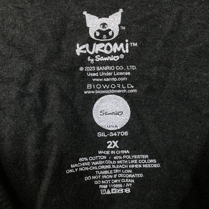 Kuromi skulls Crewneck sweater size 2X