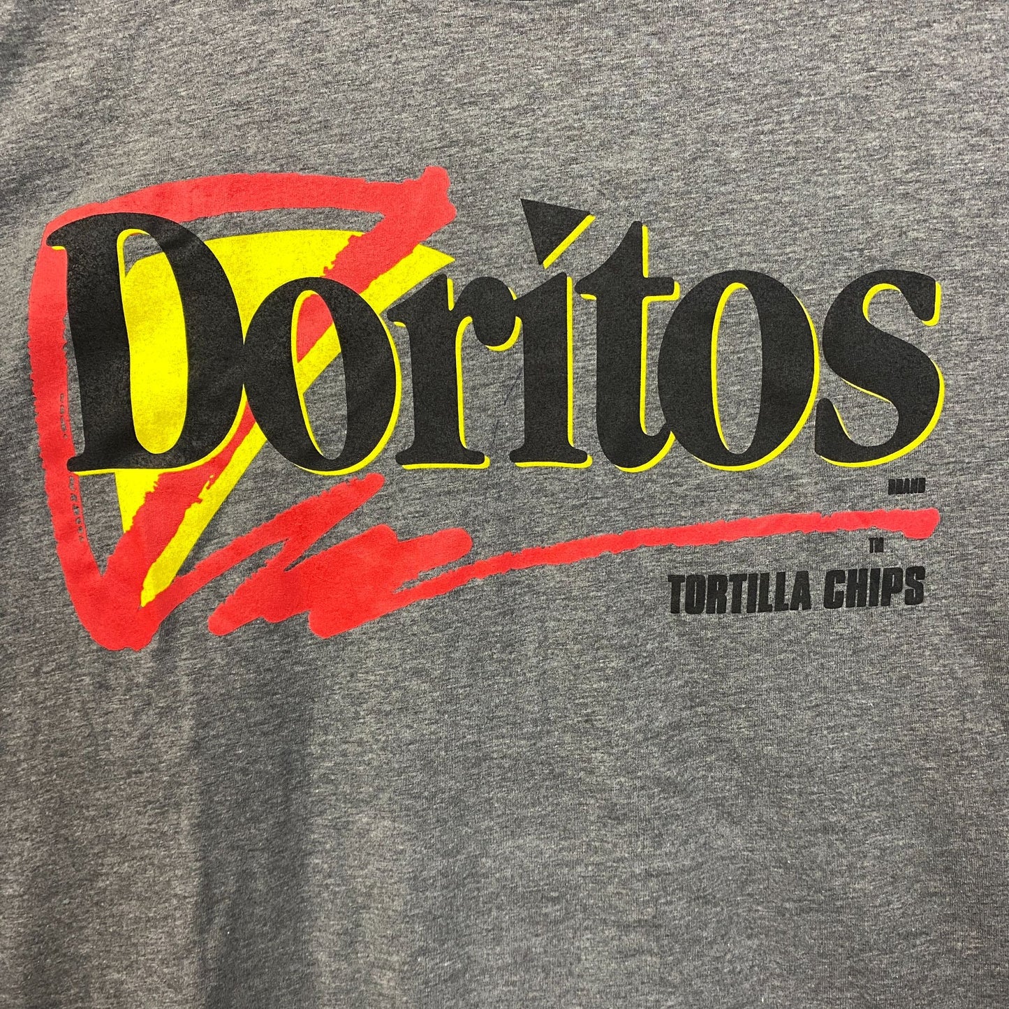 Doritos 90's Logo Tortilla Chips Graphic T-Shirt 4XL