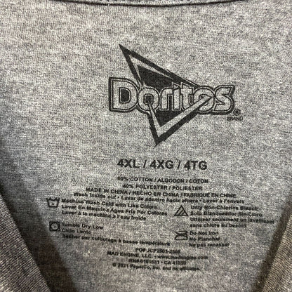 Doritos 90's Logo Tortilla Chips Graphic T-Shirt 4XL