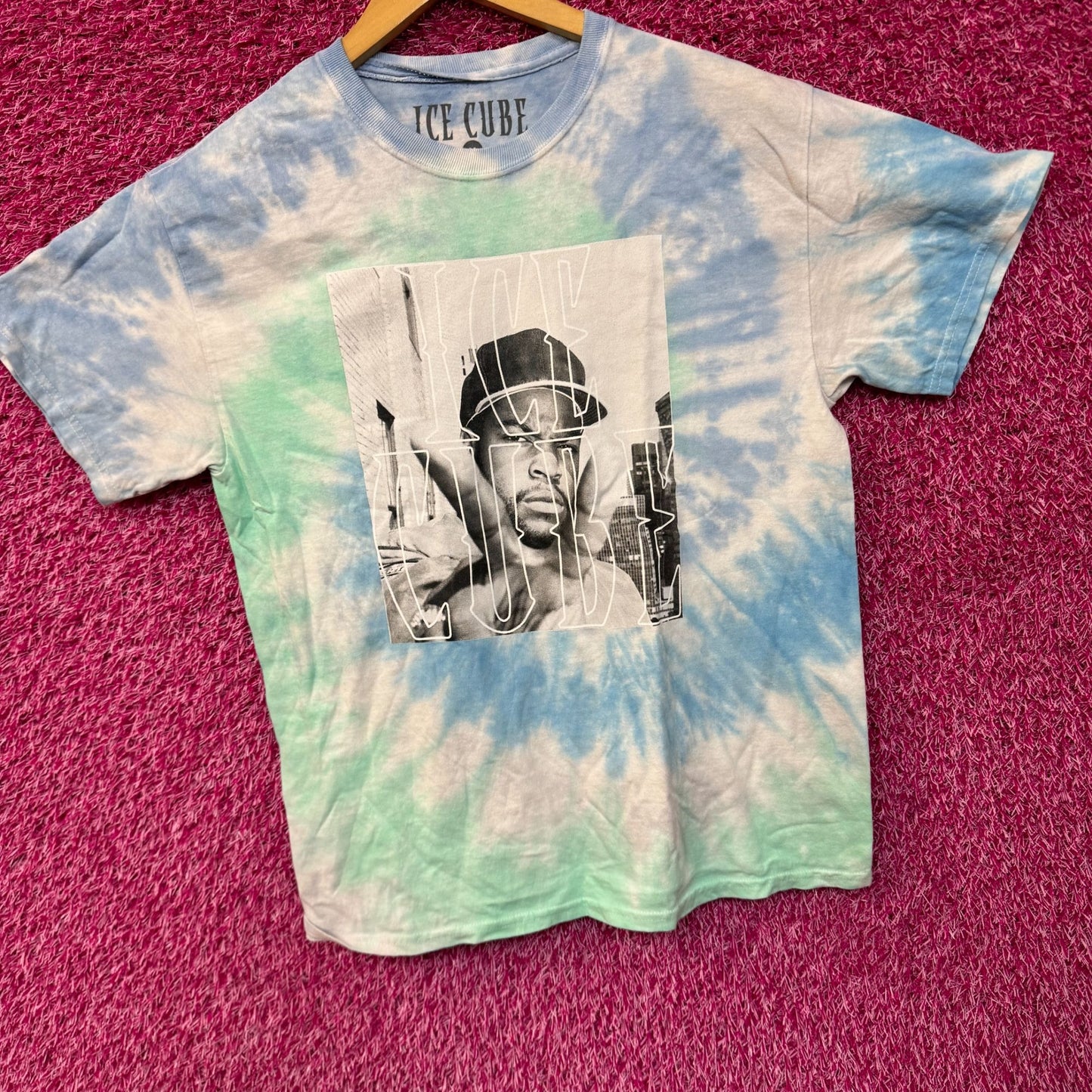 Ice Cube It Was a Good Day Deuces West Coast Rap Tie Dye M