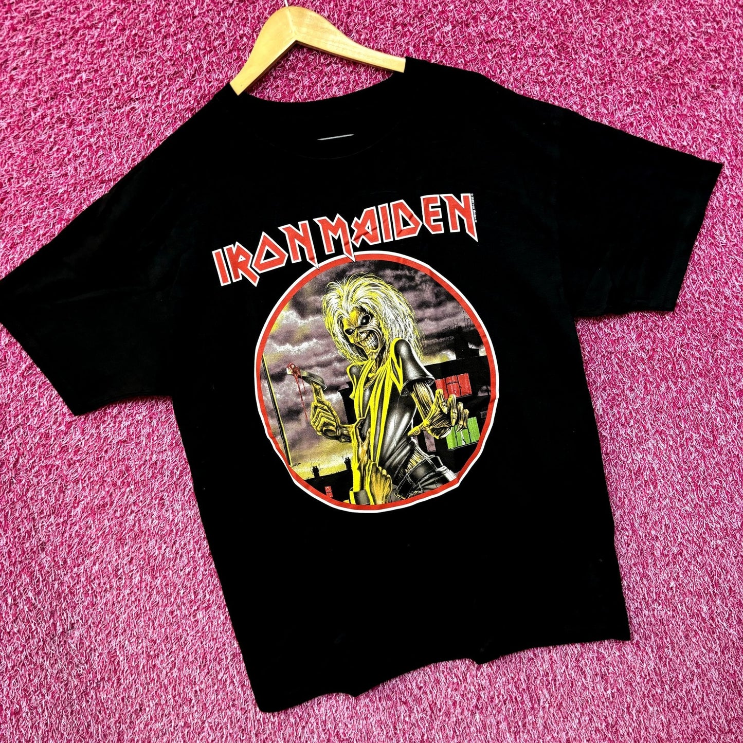 Iron Maiden Killers Cover Art Heavy Metal Tee L