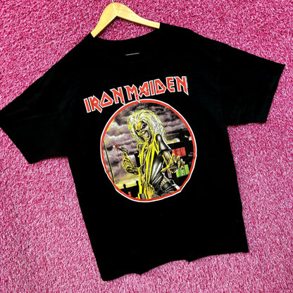 Iron Maiden Killers Cover Art Heavy Metal Tee L
