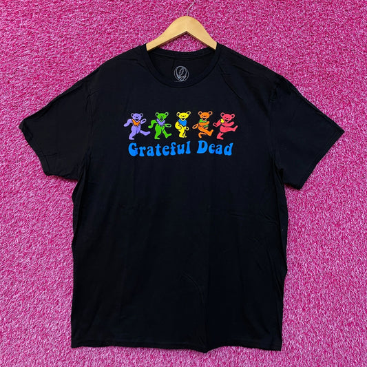 Grateful Dead Dancing Bear Jam Band Rock Tee XL