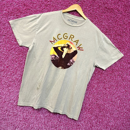 Tim McGraw Not a Moment Too Soon Cowboy Country Tee L